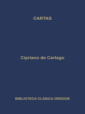 cover image of Cartas